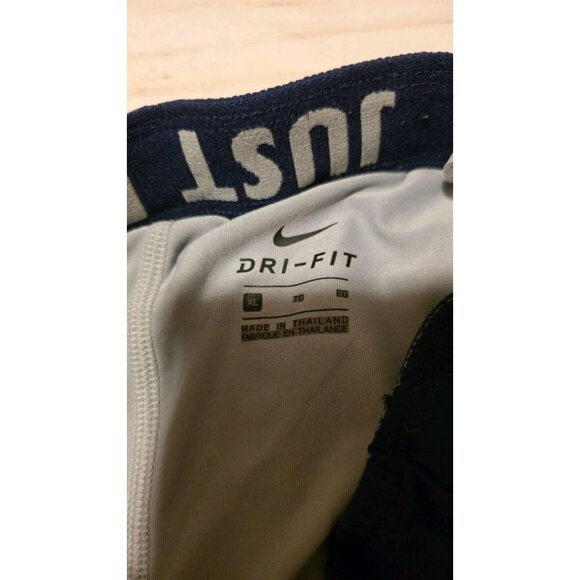 NIKE DRIFIT Shorts RUNNING LINED SHORTS Blue Womens XL Jogging walking yoga Gym - Picture 5 of 7